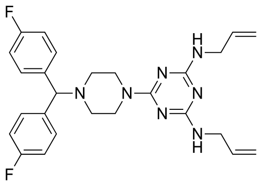 File:Almitrine structure.svg