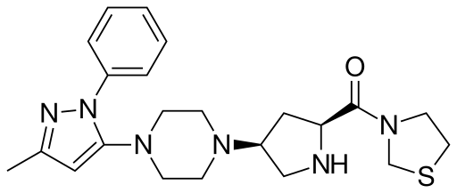 File:Teneligliptin.svg