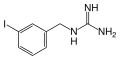 Diagram of Iobenguane structure