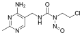 Chemical structure of Nimustine